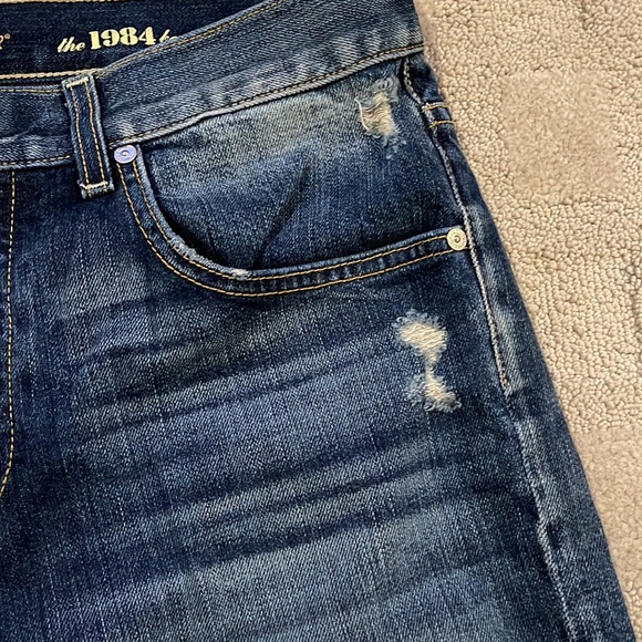 7 for all mankind boyfriend Jean size 31 worn once, whispered denim - Picture 4 of 12